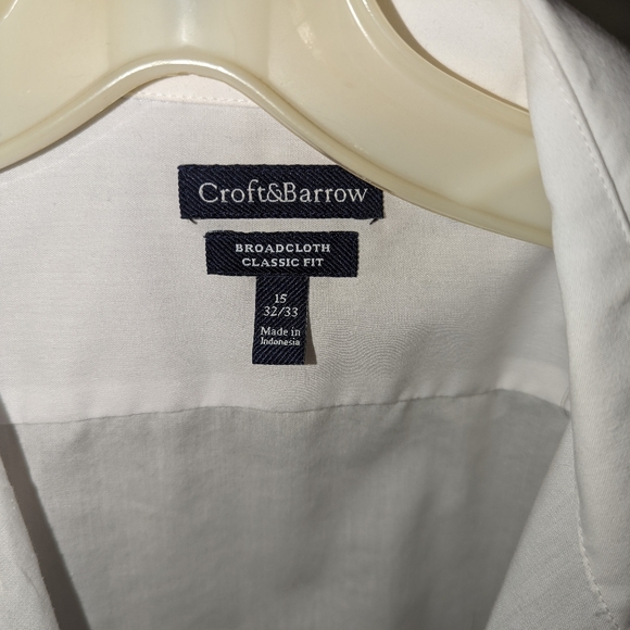 Croft n Barrow long sleeve dress shirt - Picture 2 of 2